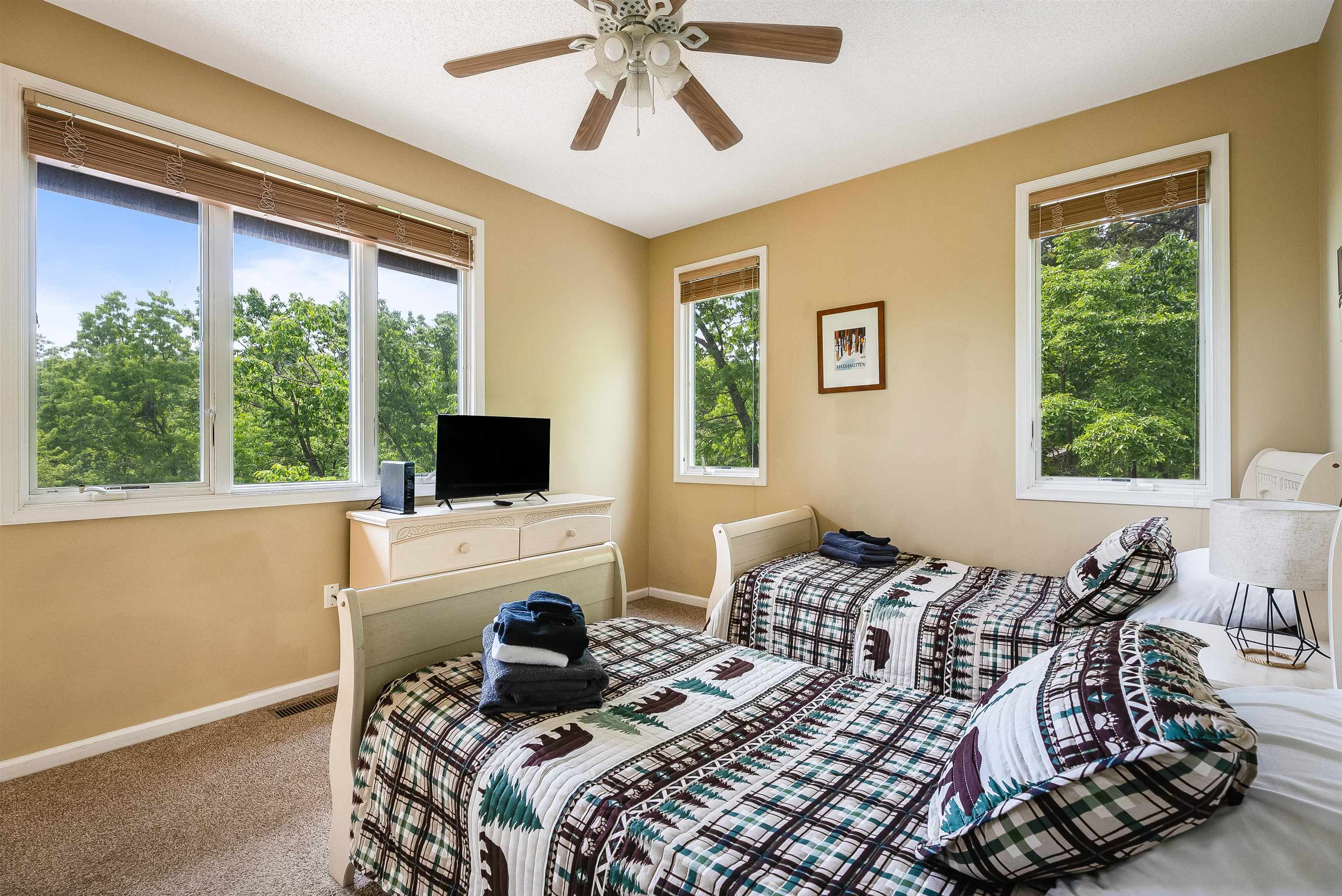 312 Rainier Road McGaheysville, VA 22840 - Photo 32 of 55 a bedroom with a bed and windows
