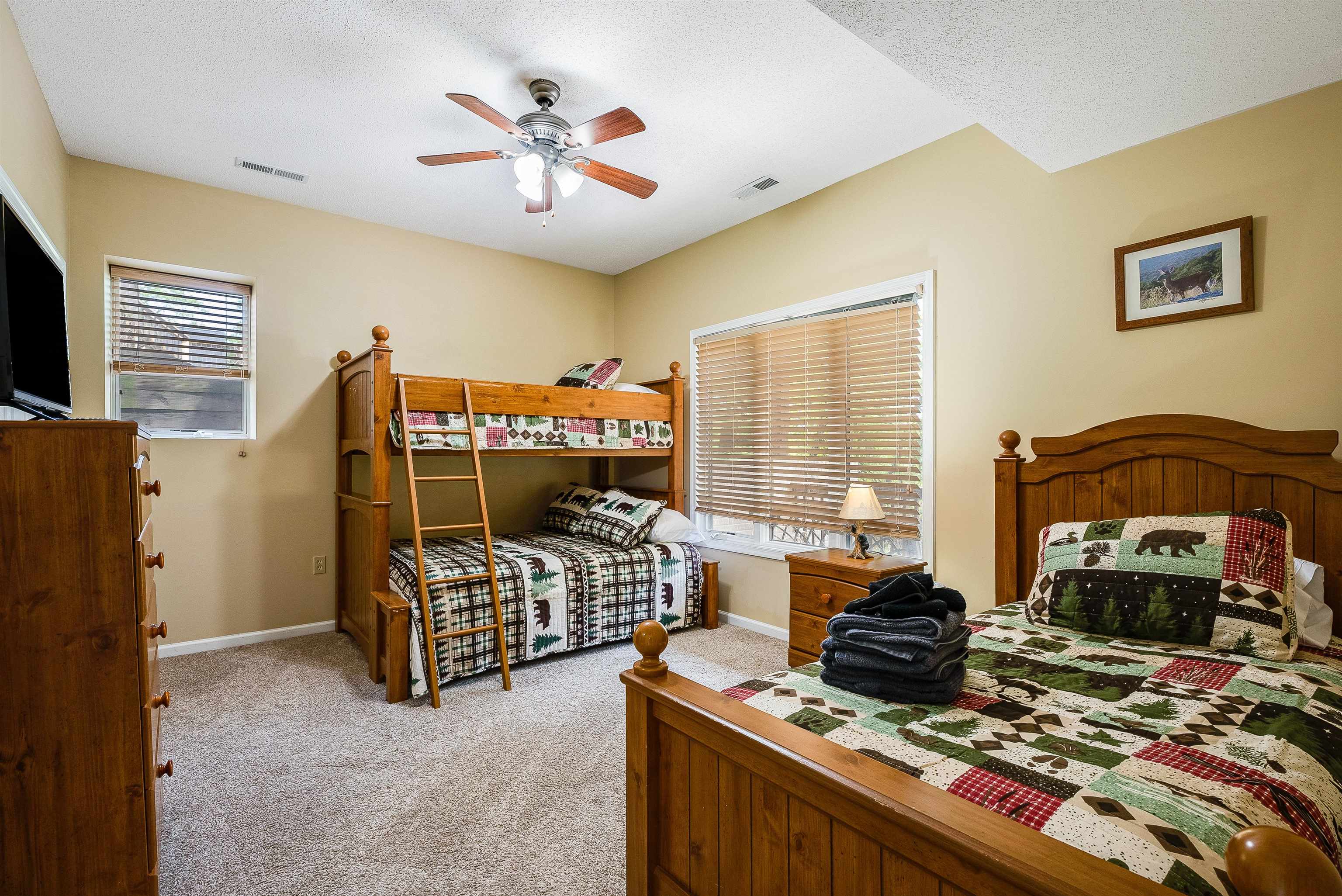 312 Rainier Road McGaheysville, VA 22840 - Photo 40 of 55 a bedroom with furniture and a window