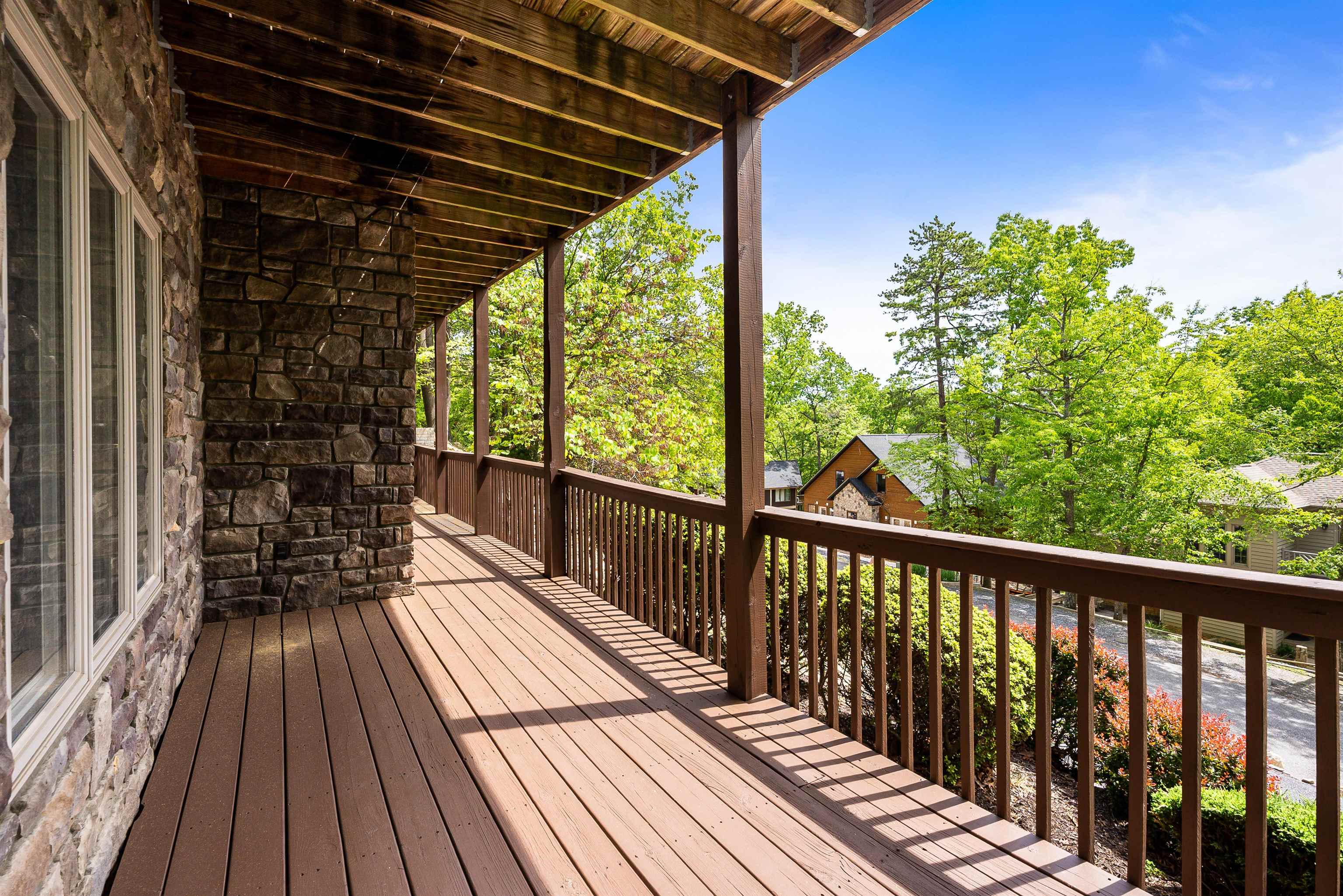 312 Rainier Road McGaheysville, VA 22840 - Photo 54 of 55 a view of balcony with wooden floor