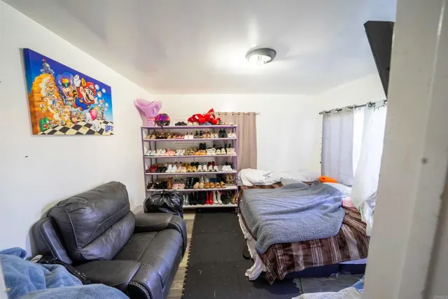 a room with furniture and a couch