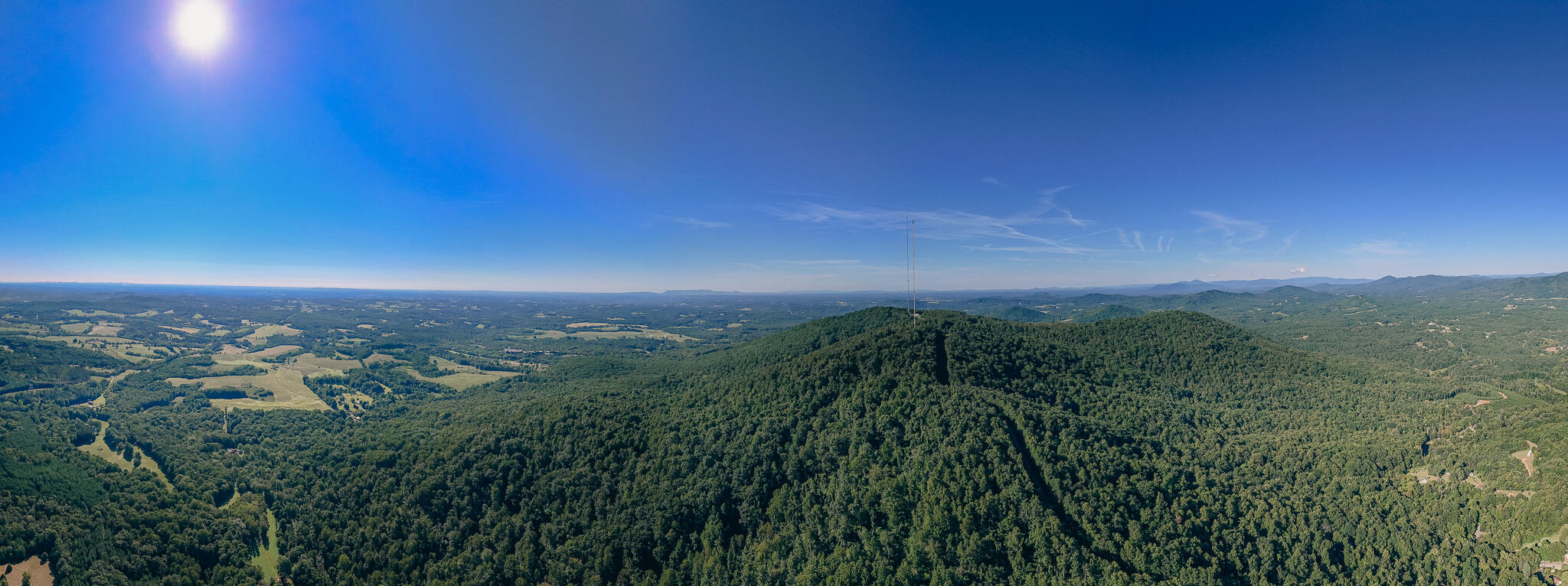0 Johnson School Road Thaxton, VA 24174 - Photo 5 of 17 a view of a city with lush green forest