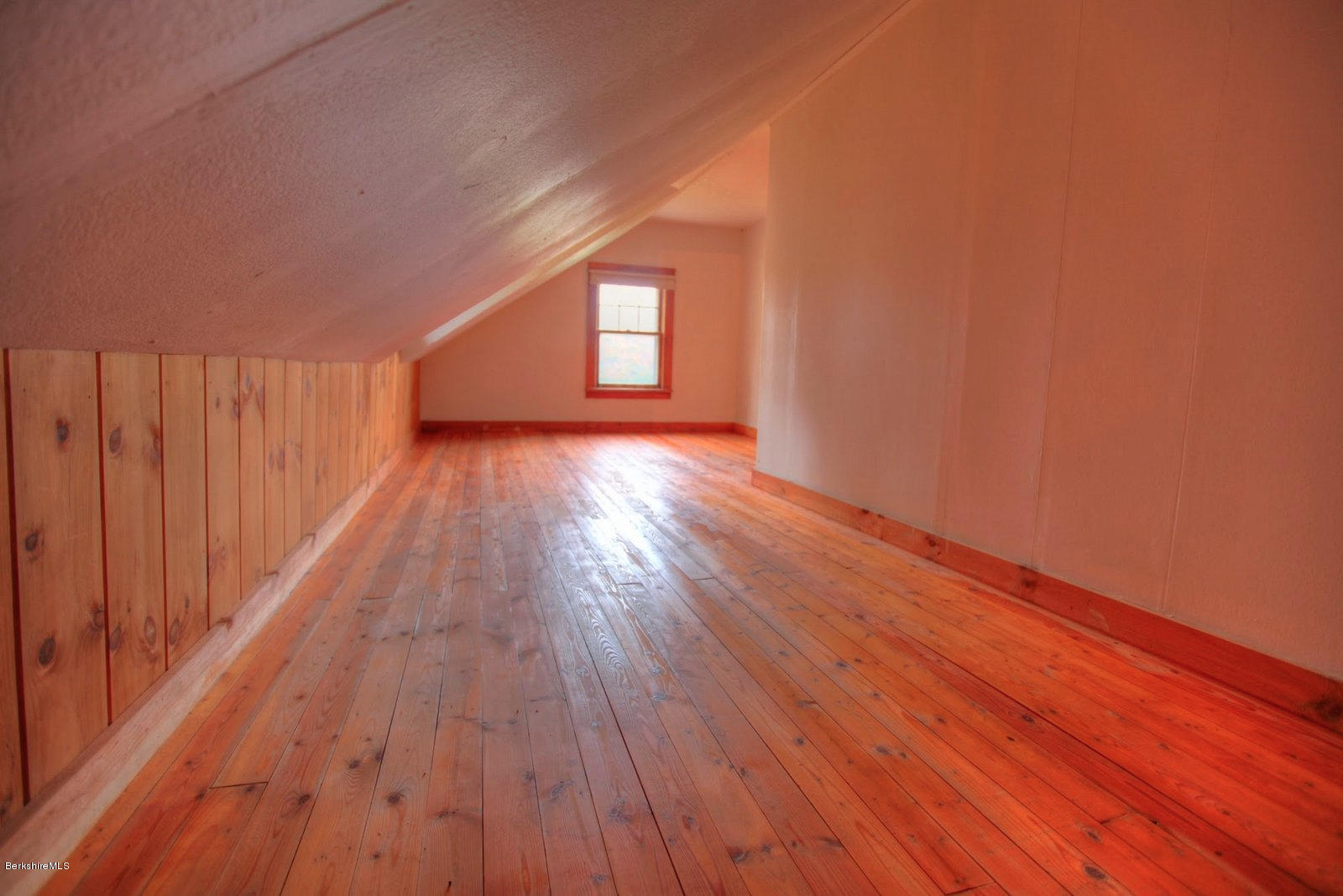 25 Jerusalem Road Tyringham, MA 01264 - Photo 19 of 30 a view of an empty room and wooden floor