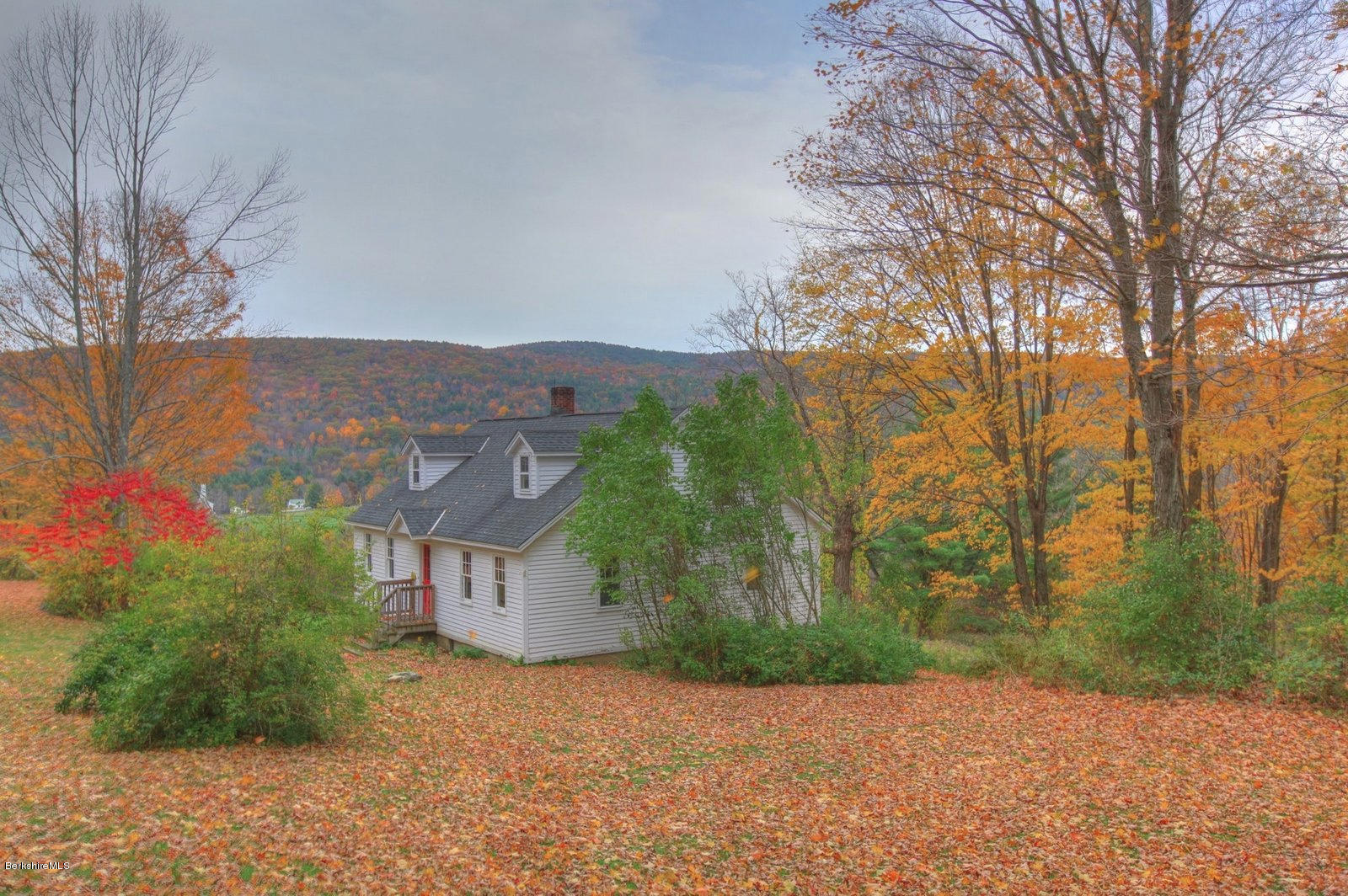 25 Jerusalem Road Tyringham, MA 01264 - Photo 26 of 30 a view of a road with a building in the background