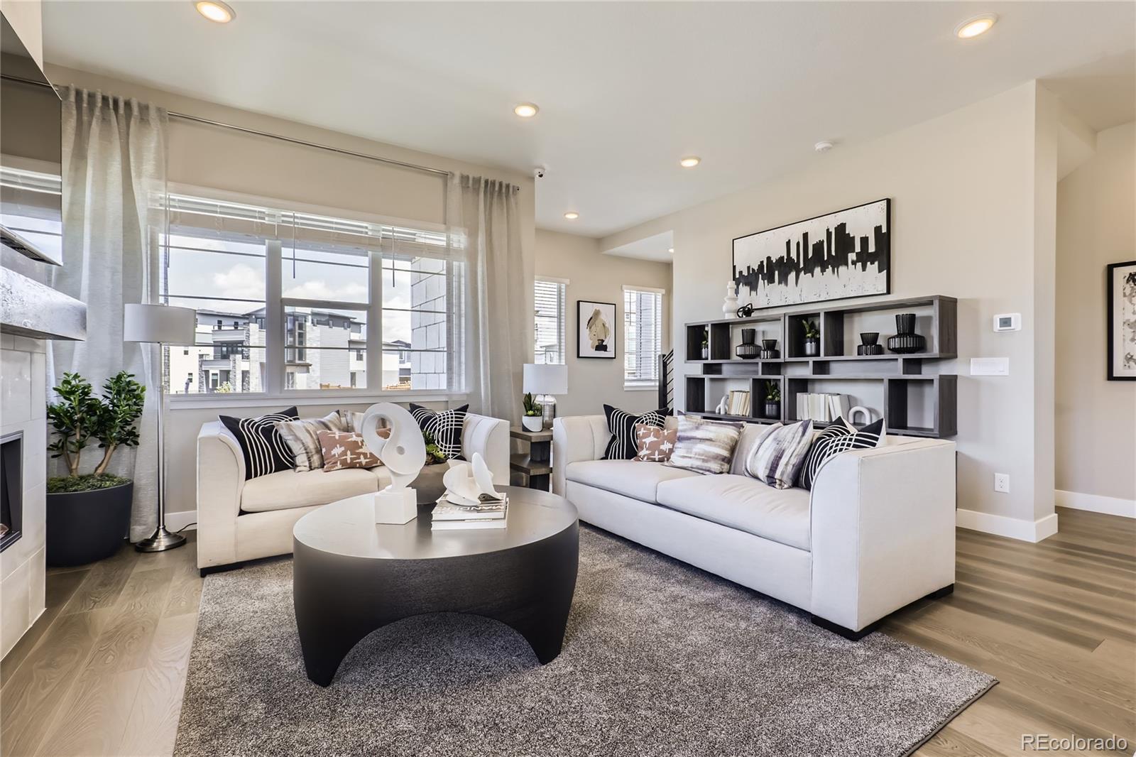 Undisclosed Address Denver, CO 80238 - Photo 7 of 21 a living room with furniture and a large window