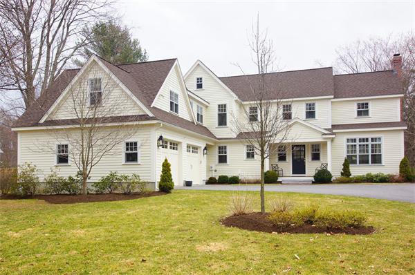 46 Coburn Hill Road Concord, MA 01742 - Photo 26 of 27 a front view of a house with a yard