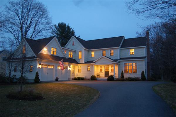 46 Coburn Hill Road Concord, MA 01742 - Photo 3 of 27 a front view of a house with a yard
