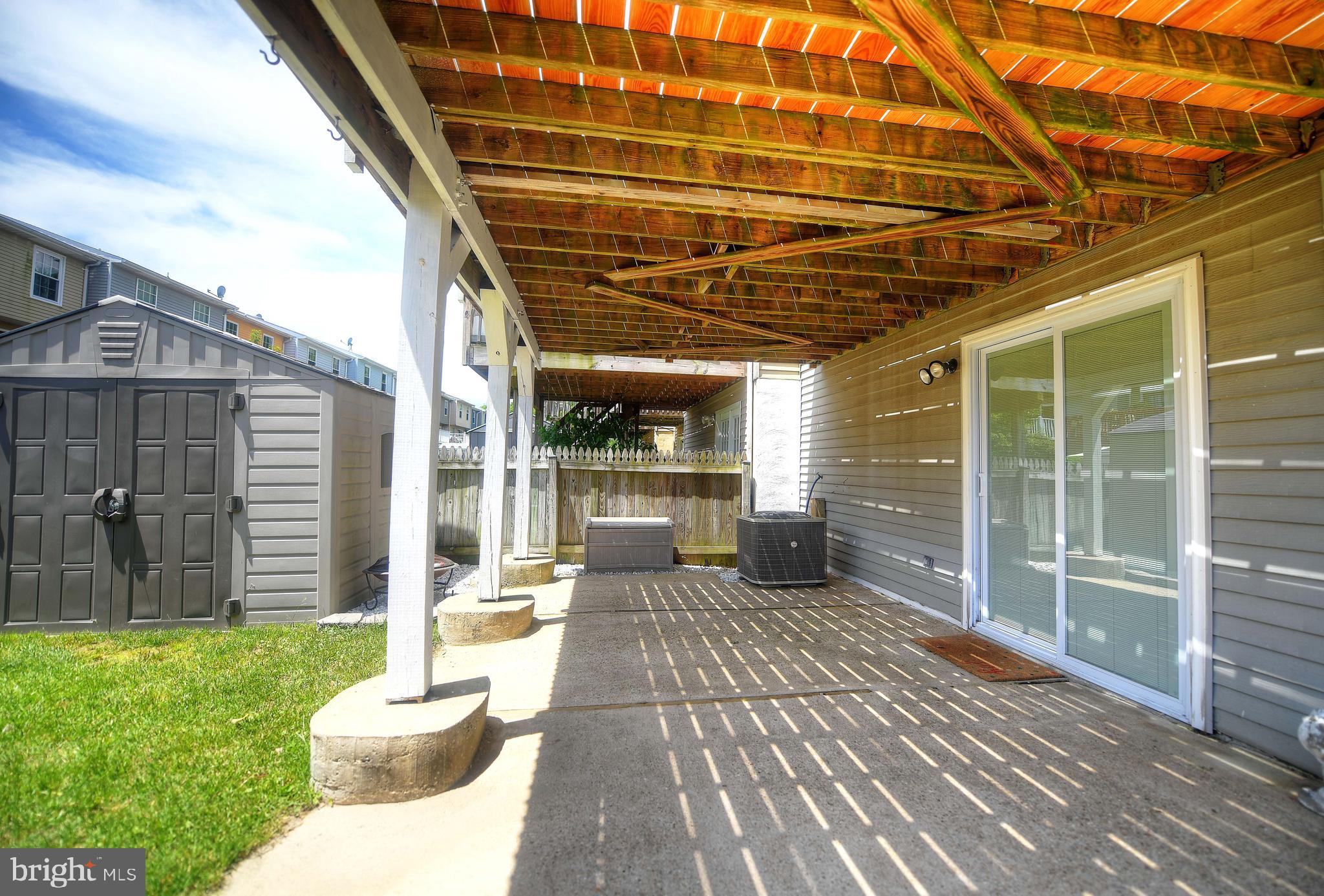 4000 Issacs Road Baltimore, MD 21220 - Photo 30 of 30 Rear patio and fenced yard