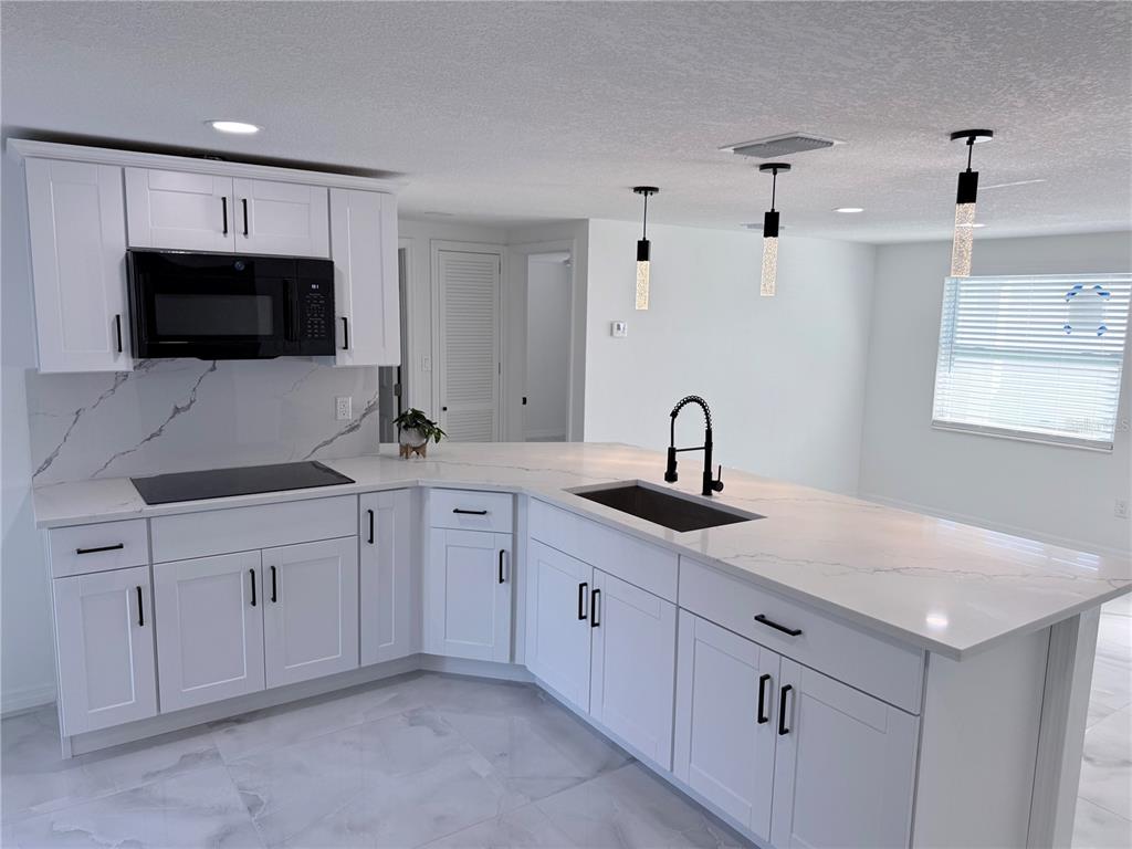 5025 Highway 54 New Port Richey, FL 34652 - Photo 13 of 39 a kitchen with a sink and cabinets