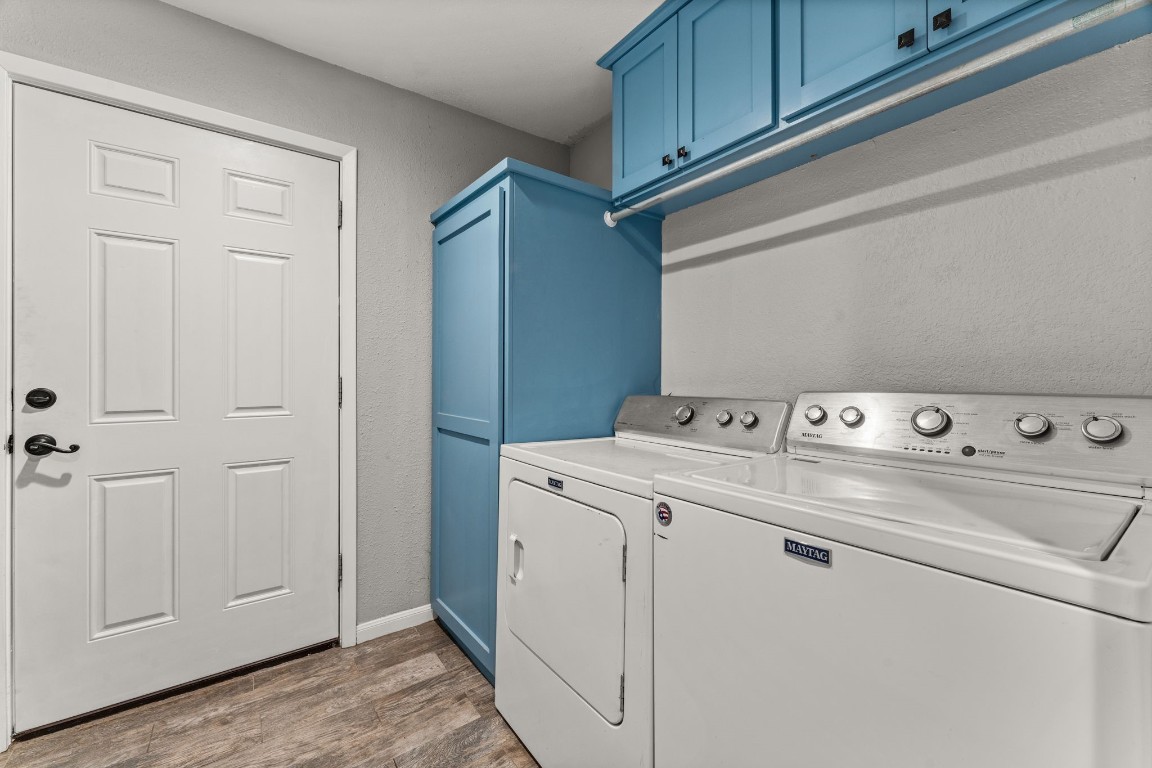 24906 Fawn Drive Leander, TX 78641 - Photo 25 of 39 a view of utility room with washer and dryer