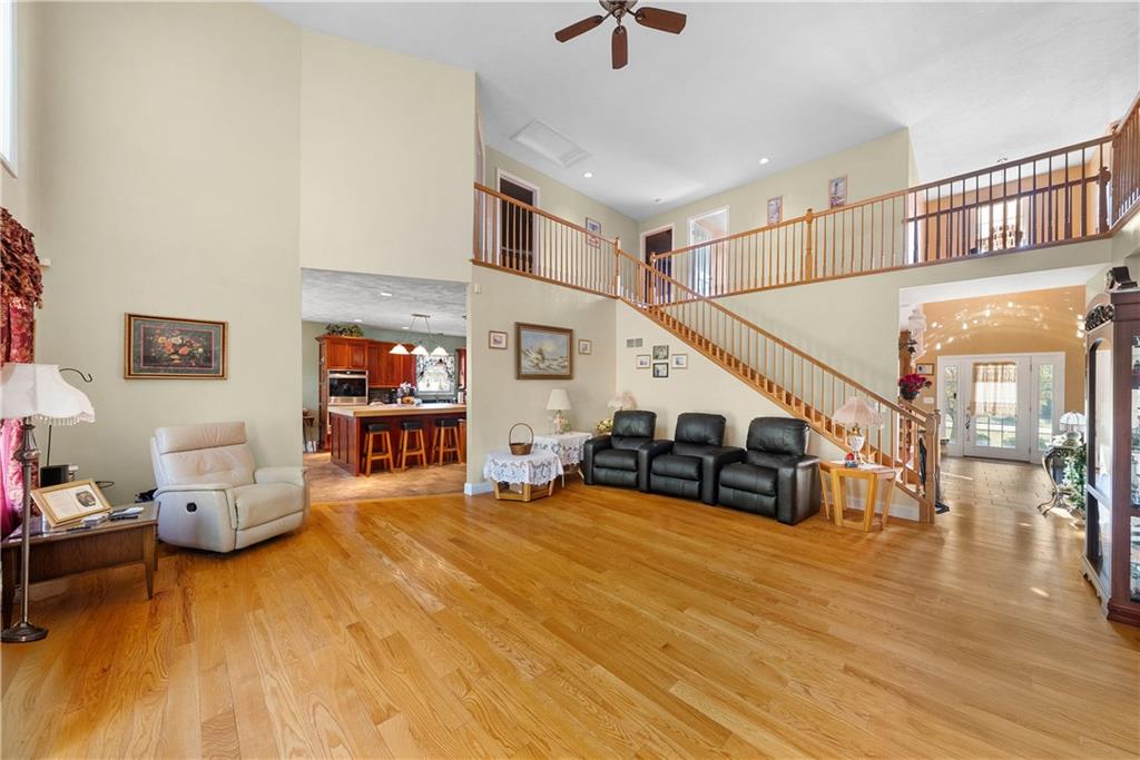 292 Myoma Road Mars, PA 16046 - Photo 15 of 50 a living room with furniture and a wooden floor