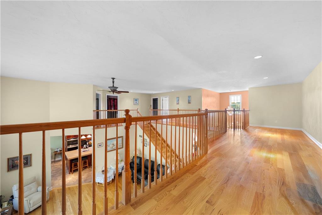 292 Myoma Road Mars, PA 16046 - Photo 18 of 50 a view of hallway with wooden floor
