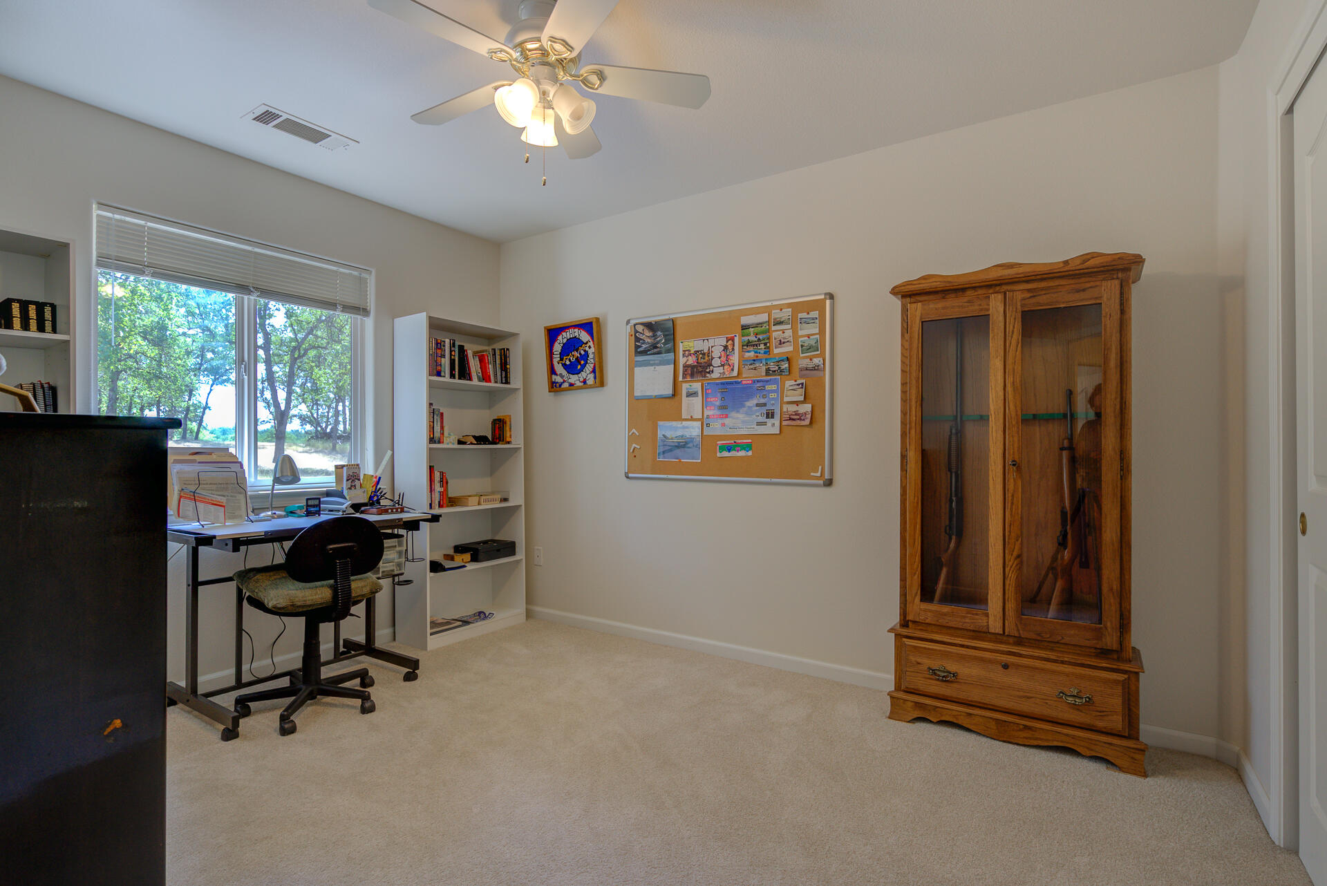 13223 Padani Drive Redding, CA 96003 - Photo 21 of 48 a view of a livingroom with workspace and a window