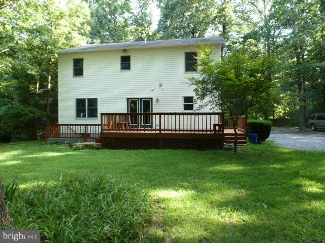 433 Pine Road Stephenson, VA 22656 - Photo 23 of 24 Large Rear deck and basement stairs