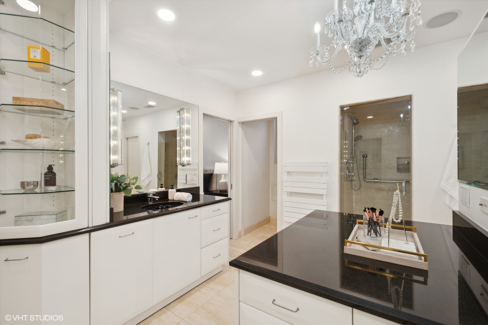 1261 West Flournoy Street Chicago, IL 60607 - Photo 23 of 43 a view of a kitchen with a large counter top space and stainless steel appliances