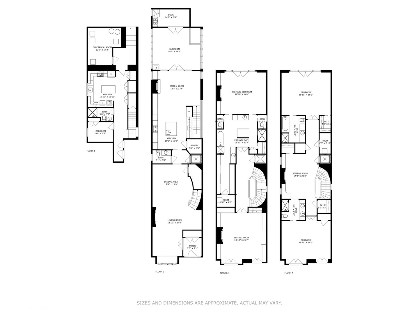 1261 West Flournoy Street Chicago, IL 60607 - Photo 39 of 43 a picture of a bathroom with a shower