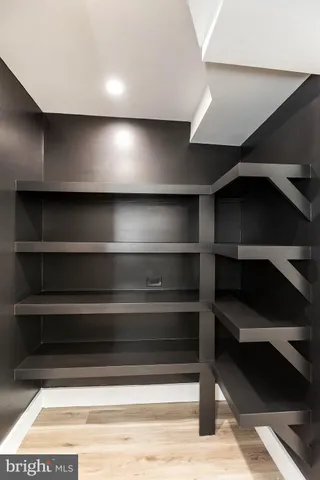 a view of walk in closet