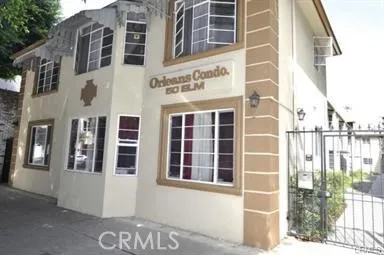 a front view of a building