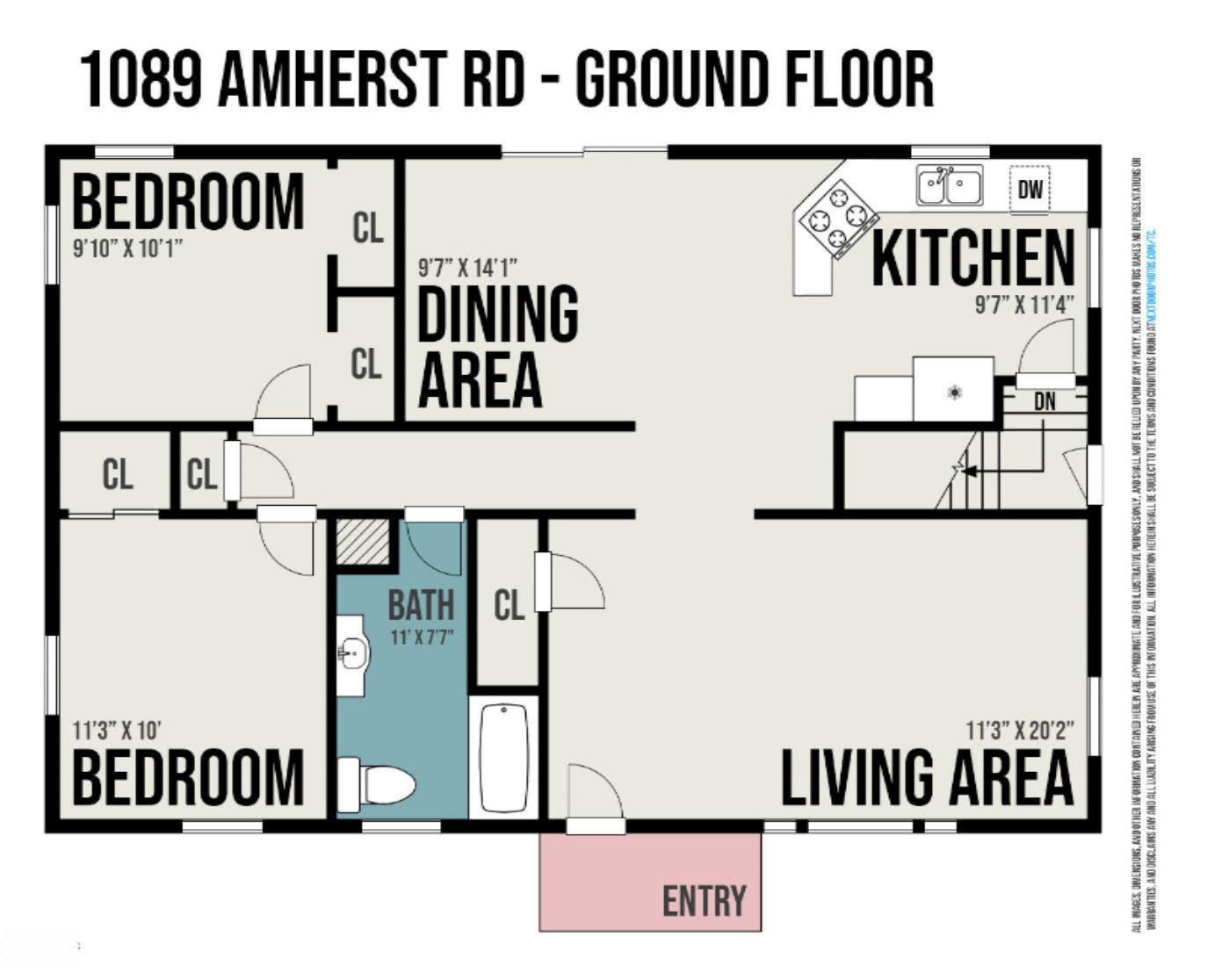 1089 Amherst Road Roosevelt Park, MI 49441 - Photo 18 of 32 Ground floor