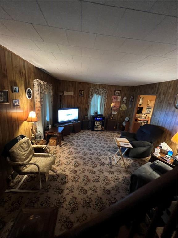 665 West Back Street Rimersburg, PA 16248 - Photo 10 of 14 a living room with furniture and a fireplace