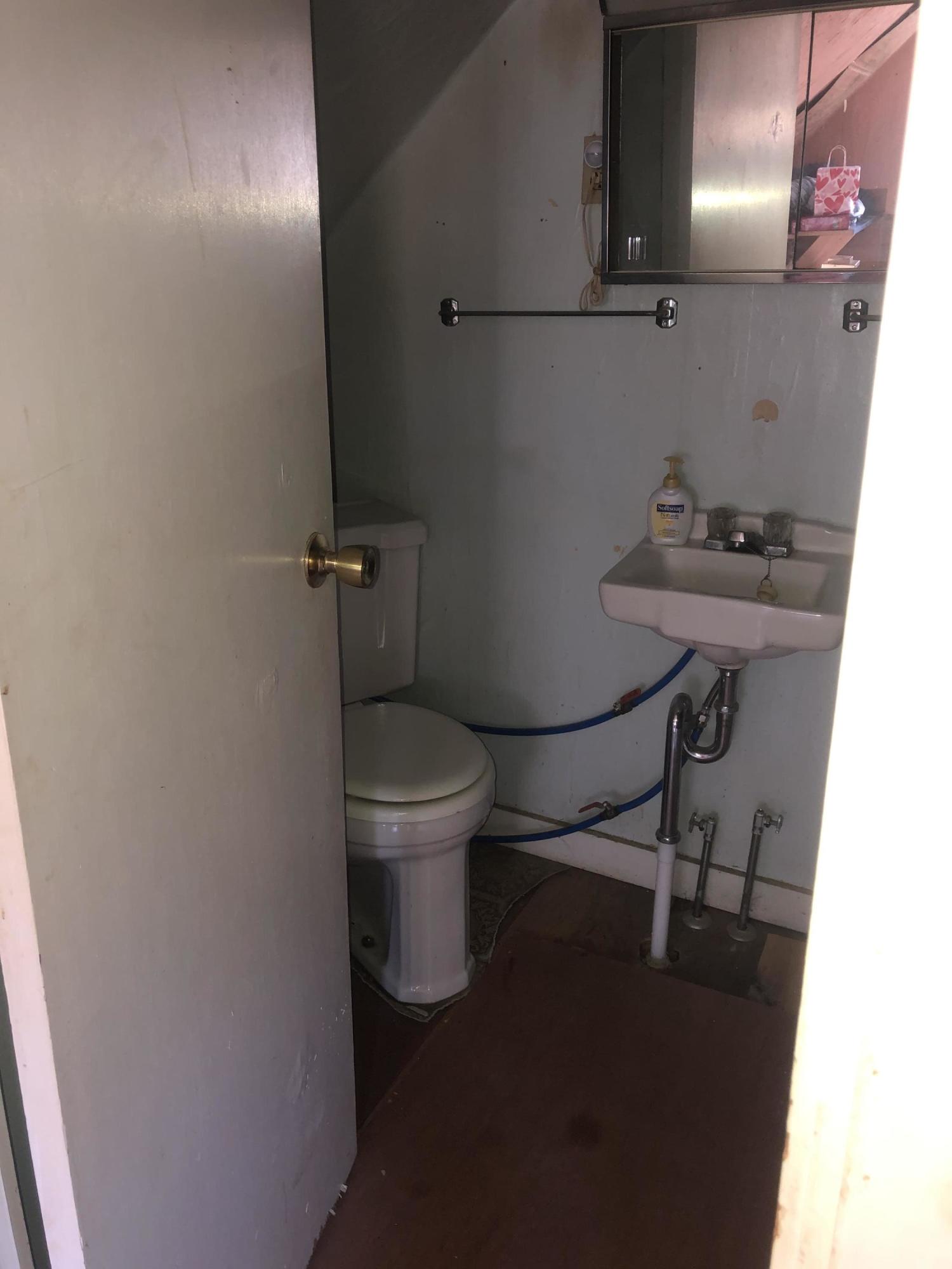 500 Station Road Sherman, ME 04776 - Photo 10 of 28 Half bath upstairs