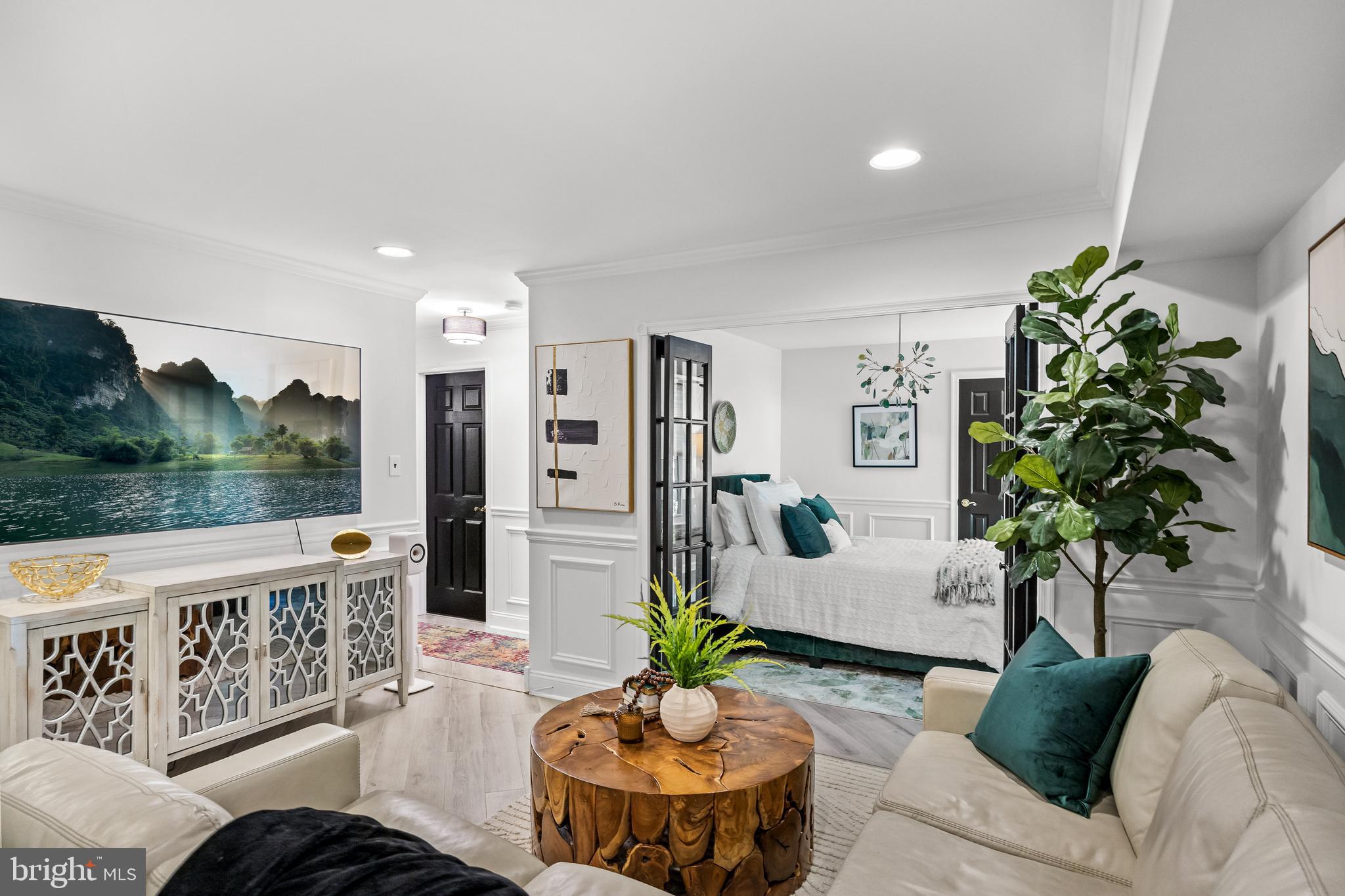 77 West Bluebell Lane Mount Laurel, NJ 08054 - Photo 7 of 23 Living Room and view of 2nd Bedroom