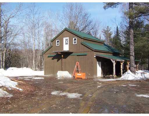 8 Berry Pit Road Hudson, ME 04449 - Photo 18 of 24 Parking Lot/Garage. Detached garage...