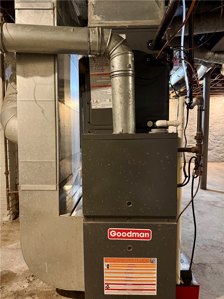 171 Cedarwood Terrace Rochester, NY 14609 - Photo 24 of 29 This is the furnace. NEW A/C was just installed 7/2026