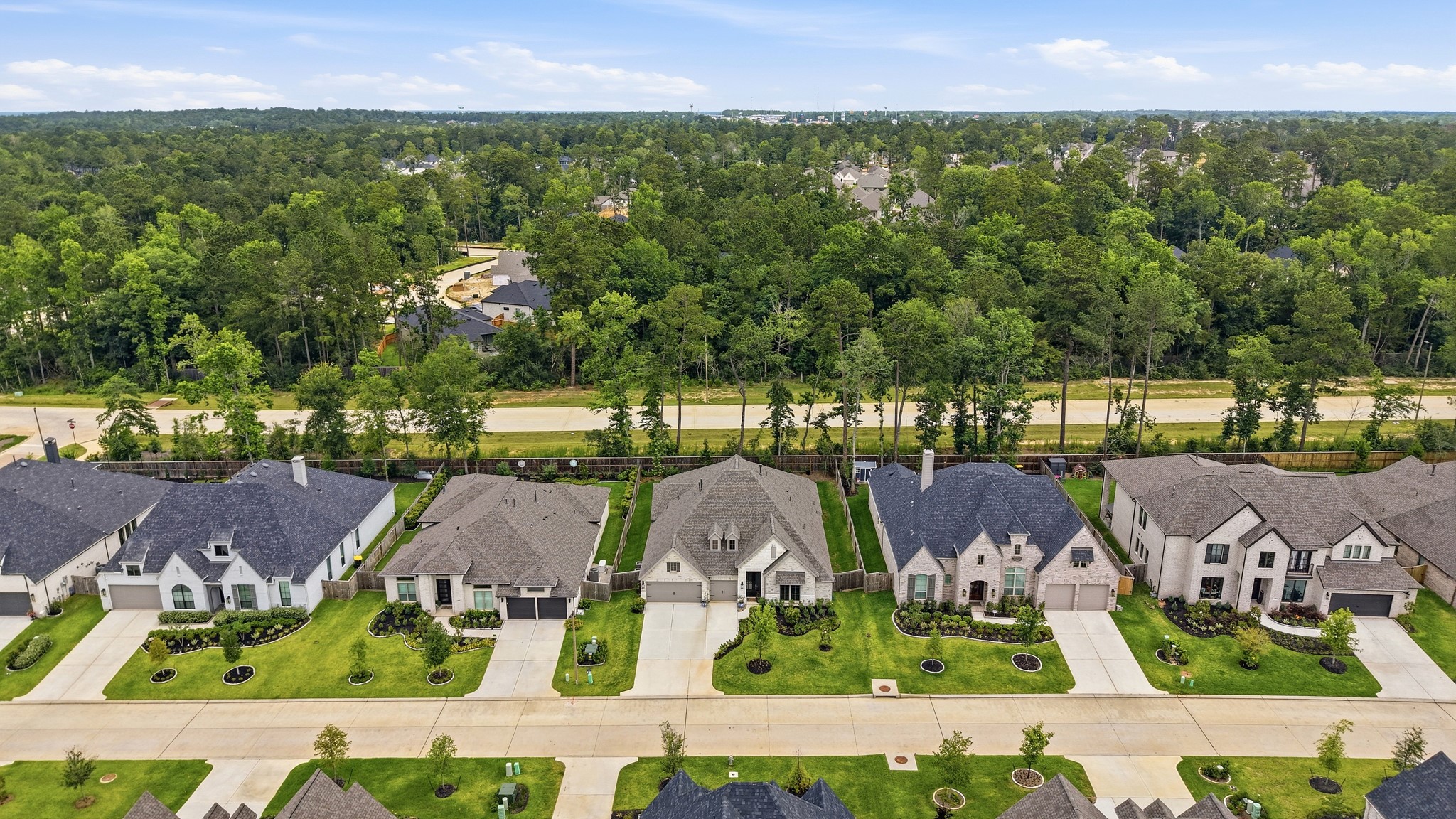 218 Wooded Rill Court Conroe, TX 77318 - Photo 46 of 50 Aerial View