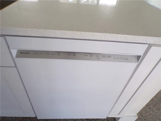 a close up view of racks on the wall