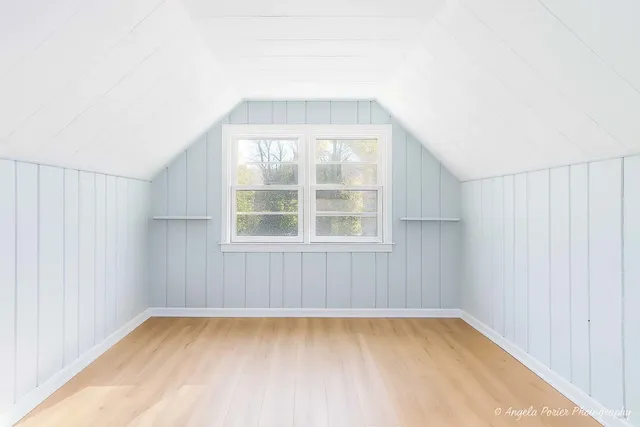 a view of a room with window