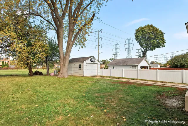 front view of a house with a big yard