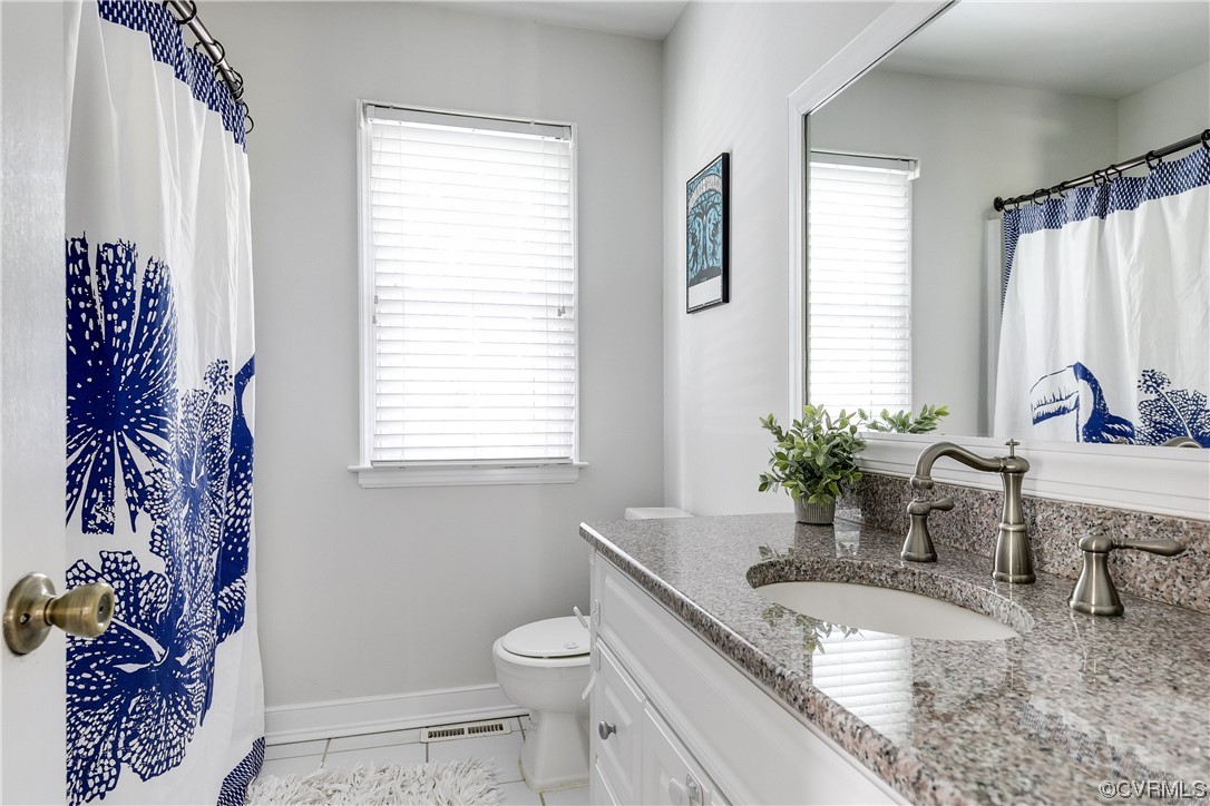 6007 Mill Spring Court Midlothian, VA 23112 - Photo 26 of 37 a bath room with a toilet and a sink