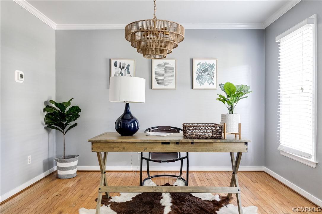6007 Mill Spring Court Midlothian, VA 23112 - Photo 5 of 37 a view of a room with furniture and wooden floor