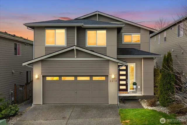 a view of a house with brick walls and windows