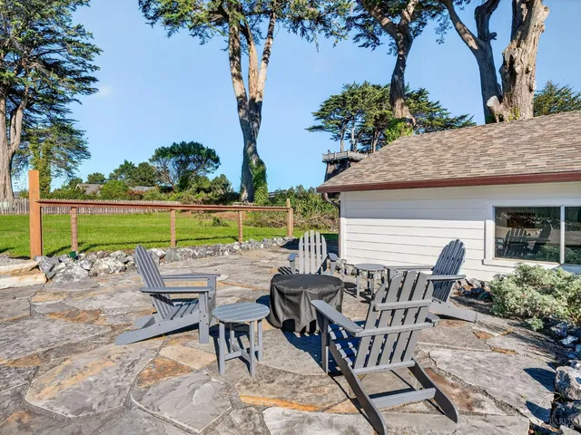 a view of a house with wooden floor