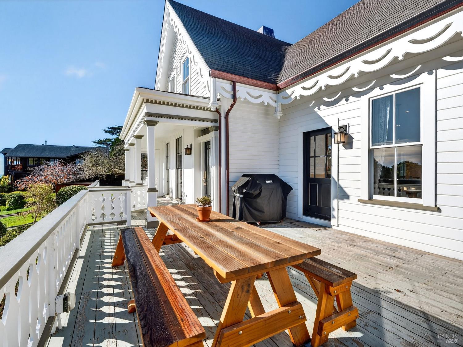 44900 Little Lake Road Mendocino, CA 95460 - Photo 4 of 54 Spectacular, one of a kind scroll work and trim.