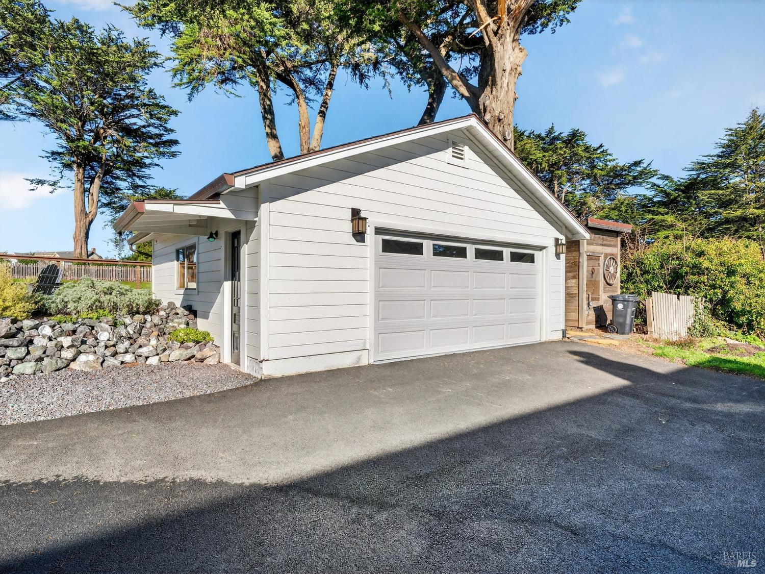 44900 Little Lake Road Mendocino, CA 95460 - Photo 44 of 54 Two car garage Fully renovated with the addition of a cedar lined closet space, workbench and wired for an EV.