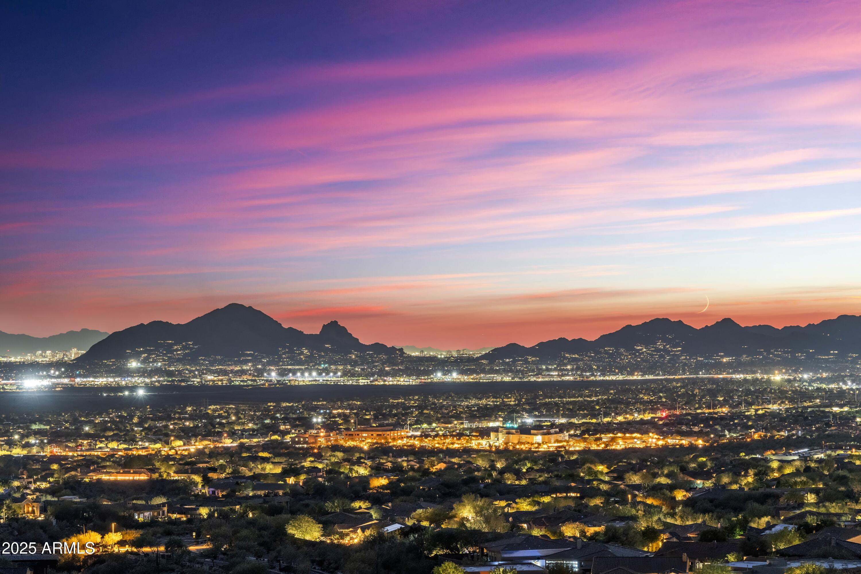 a view of lake with mountain