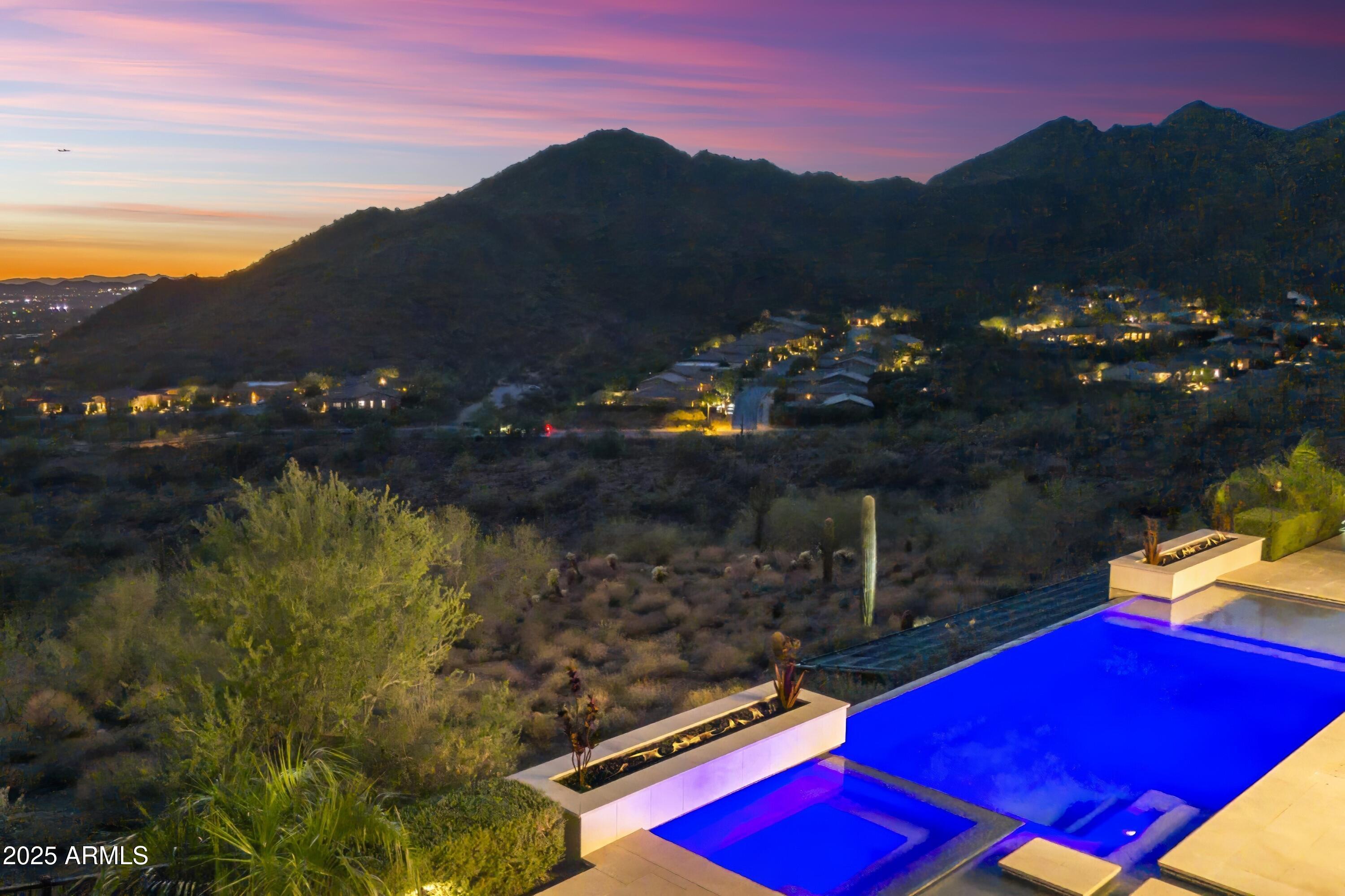 14699 East Paradise Drive, Unit 26 Scottsdale, AZ 85259 - Photo 3 of 73 a view of swimming pool with outdoor seating and city view