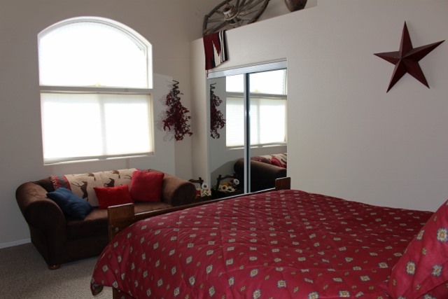 853 R Road Mack, CO 81525 - Photo 35 of 42 a bedroom with bed and window