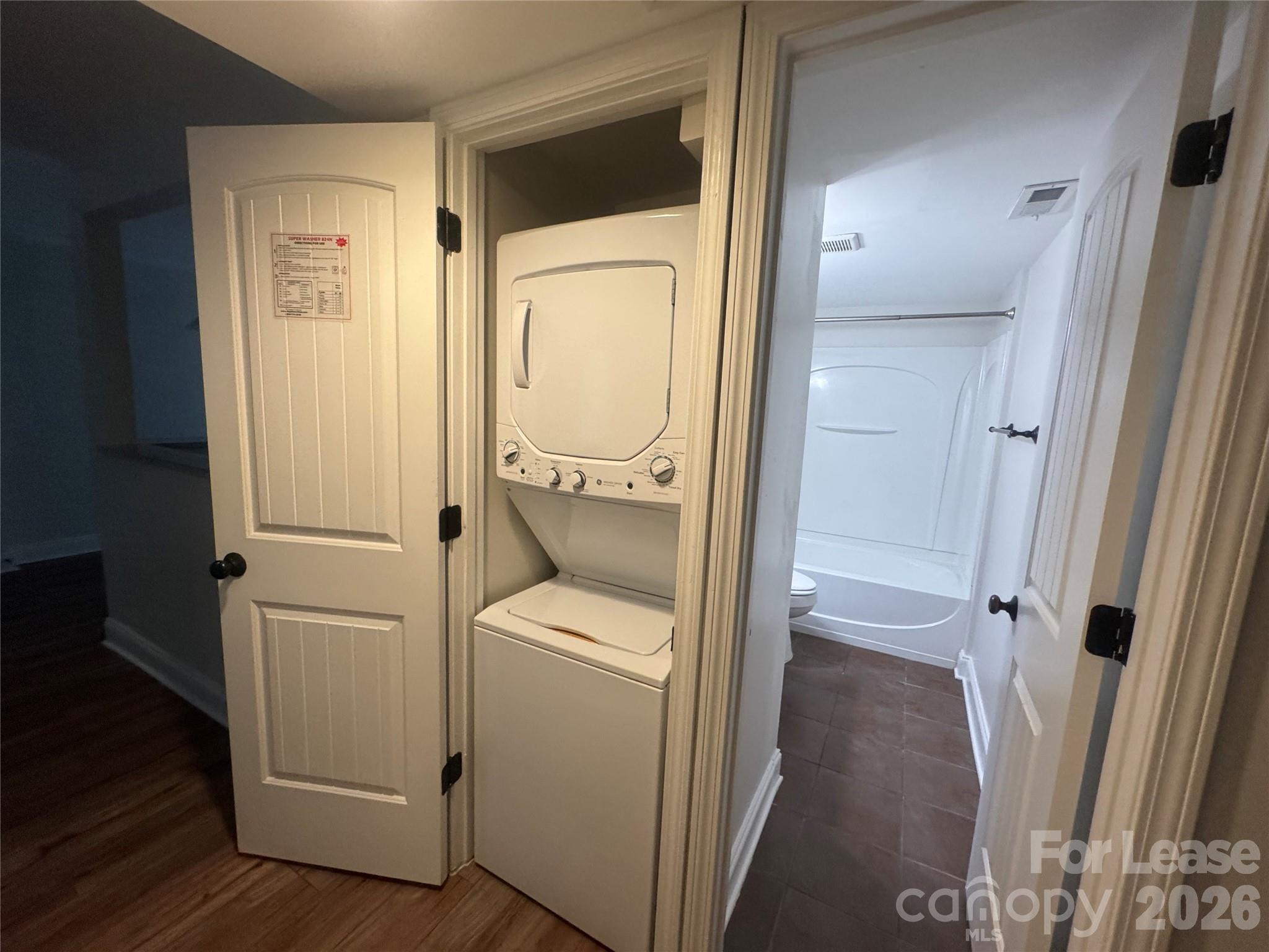 4917 Park Road, Unit B Charlotte, NC 28209 - Photo 17 of 24 a room with a washer and dryer