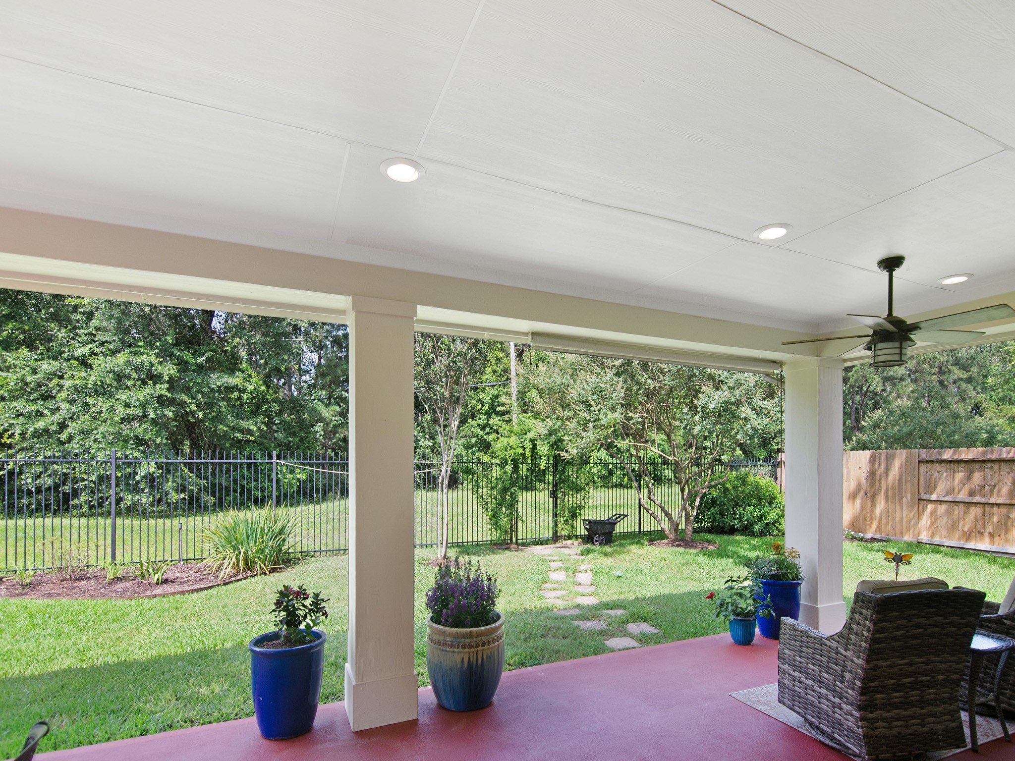 28323 Ryans Ridge Lane Spring, TX 77386 - Photo 34 of 45 Imagine yourself here, enjoying the outdoor living space year-round.