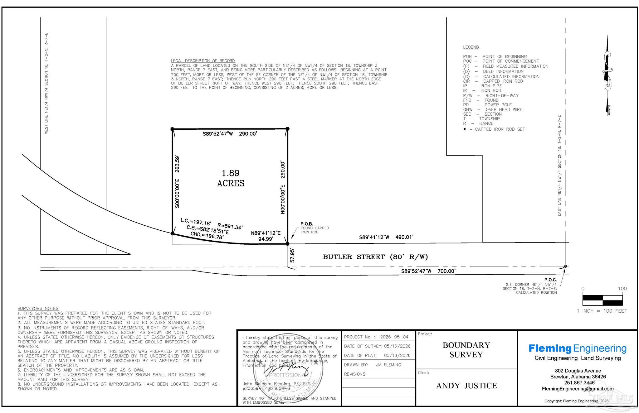 0 Butler Street Atmore, AL 36502 - Photo 3 of 4