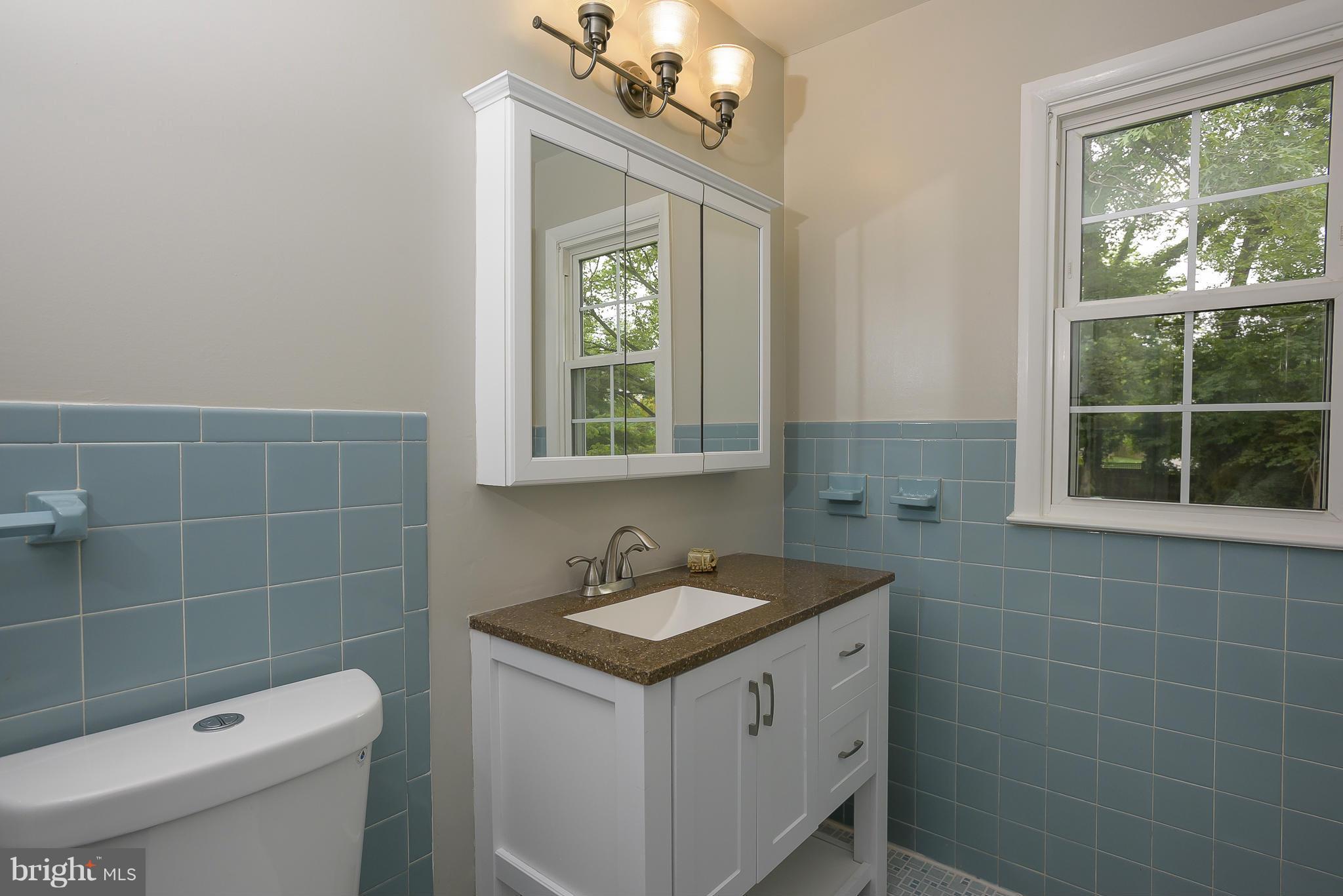 13007 Broadmore Road Silver Spring, MD 20904 - Photo 16 of 30 a bathroom with a sink vanity mirror and toilet