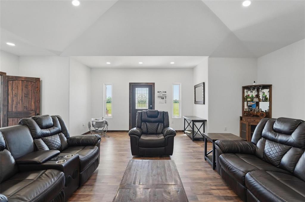 4248 North Fm 273 Ivanhoe, TX 75447 - Photo 11 of 33 a living room with furniture and wooden floor
