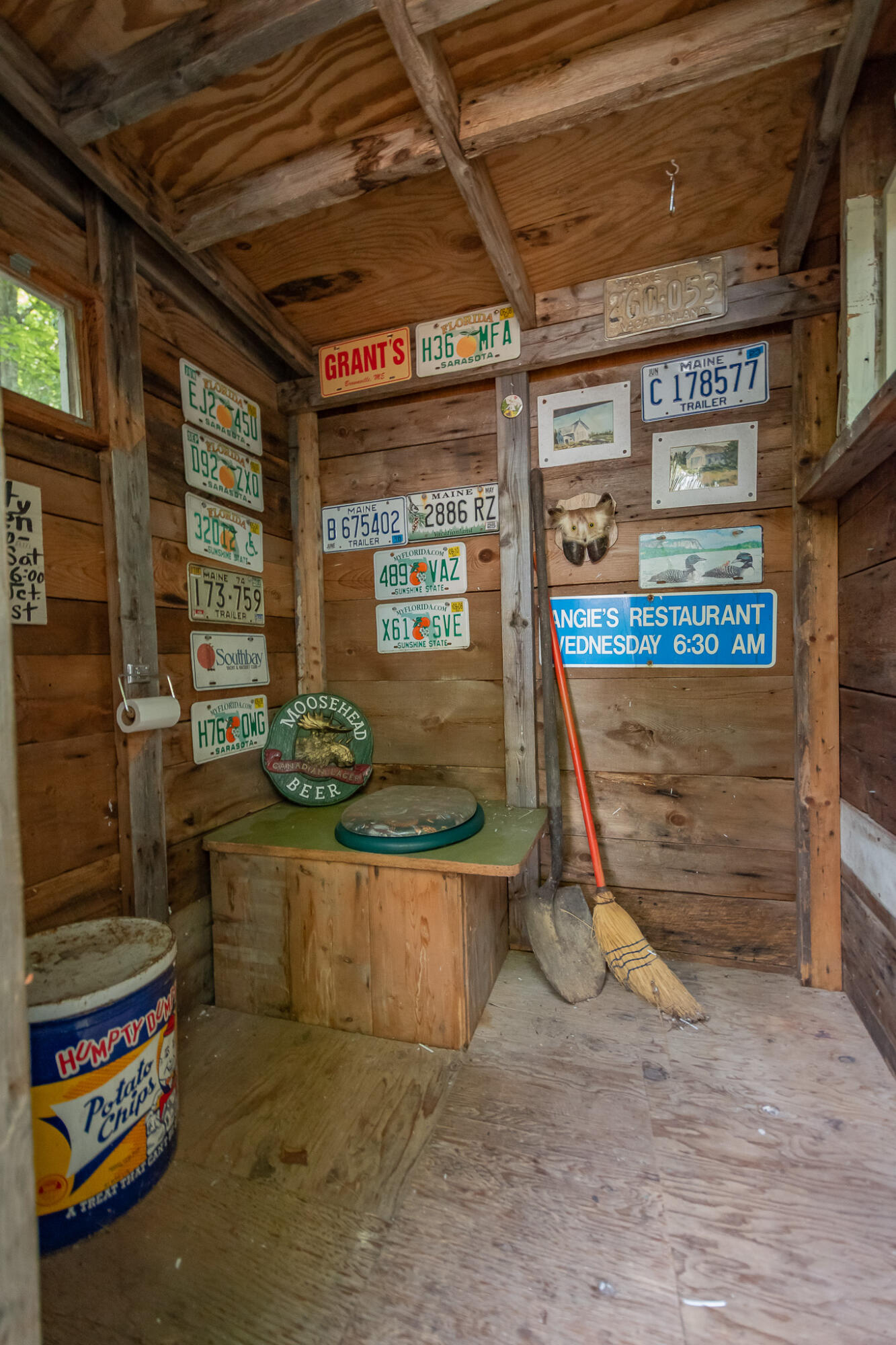 262 North Shore Road Brownville, ME 04414 - Photo 71 of 96 nice clean outhouse