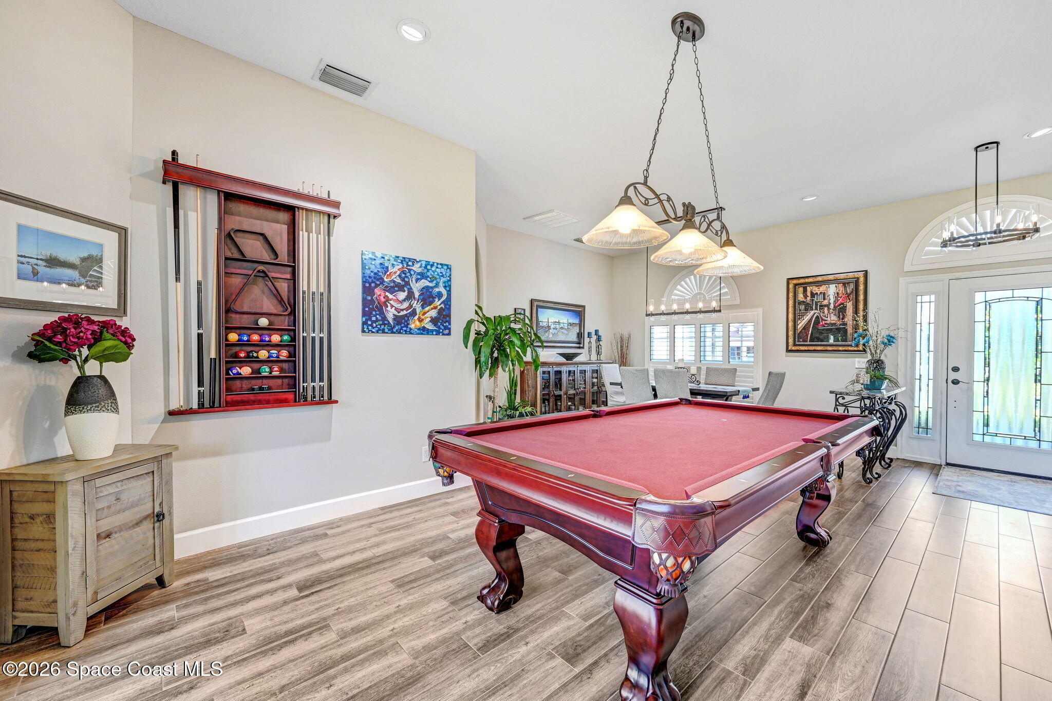 3330 Poseidon Way Indialantic, FL 32903 - Photo 17 of 47 a room with pool table and window
