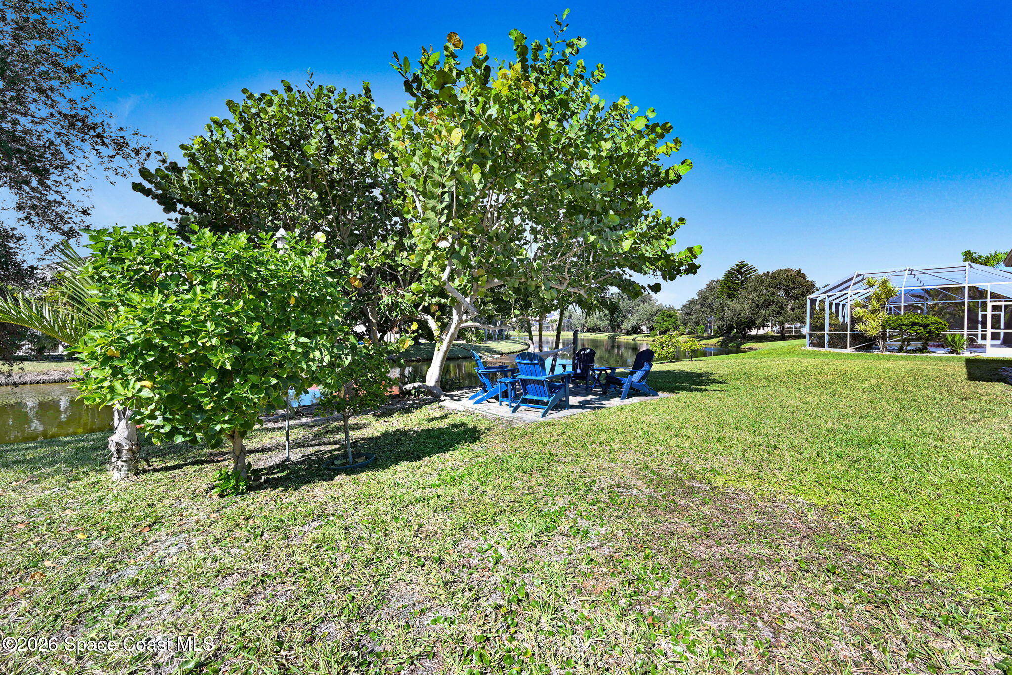 3330 Poseidon Way Indialantic, FL 32903 - Photo 39 of 47 a view of a park with large trees