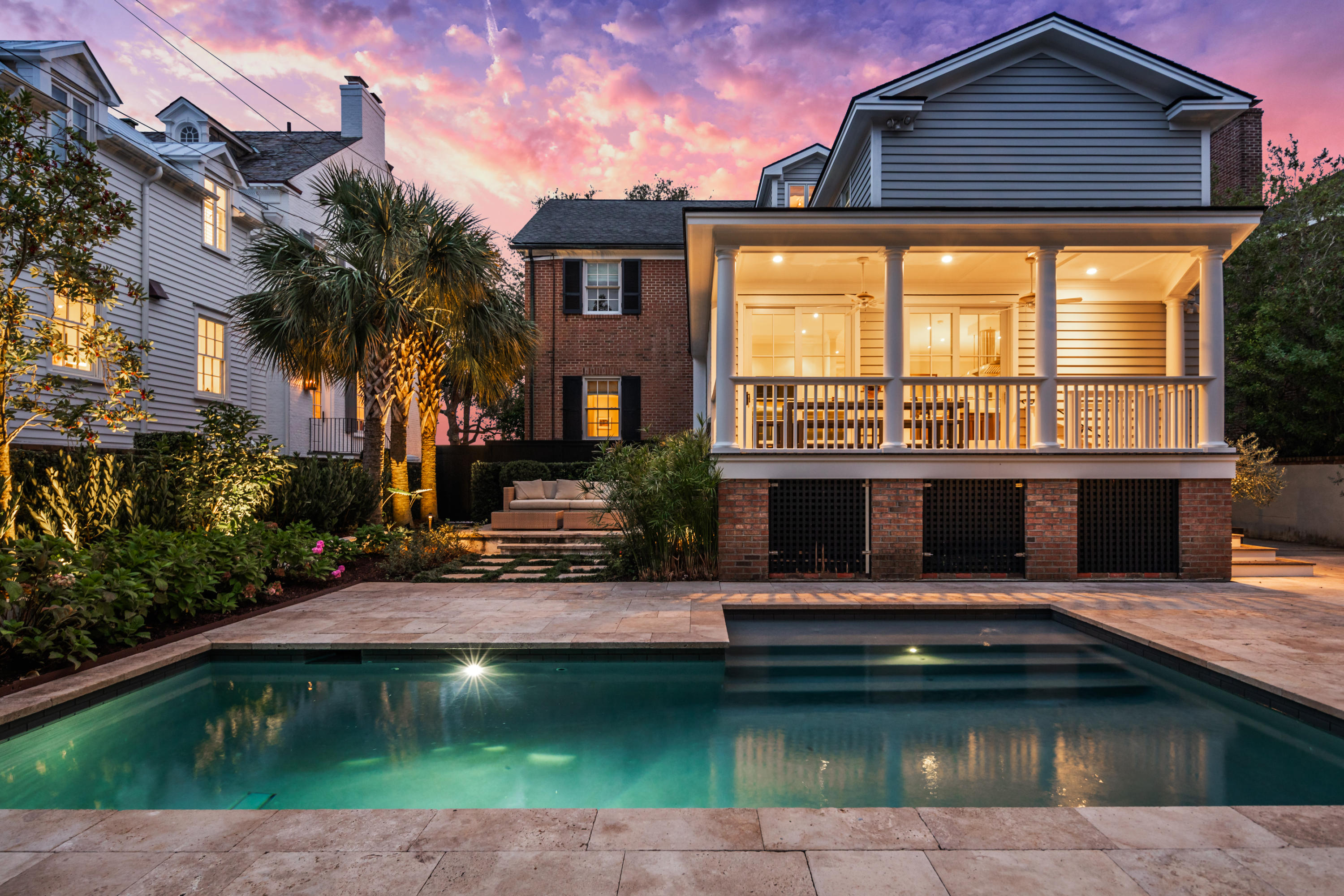82 Murray Boulevard Charleston, SC 29401 - Photo 34 of 42 Backyard with Pool