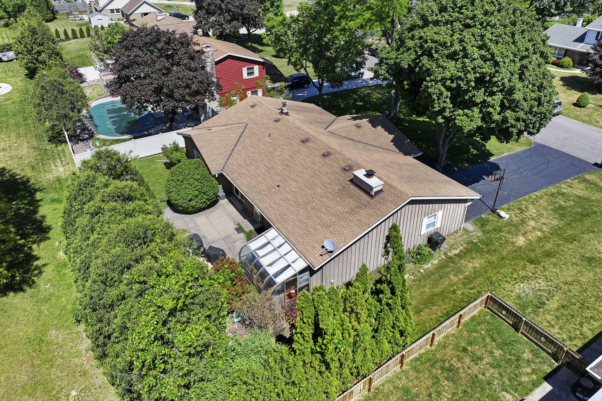 3625 South Brentwood Road New Berlin, WI 53151 - Photo 27 of 32 Aerial
